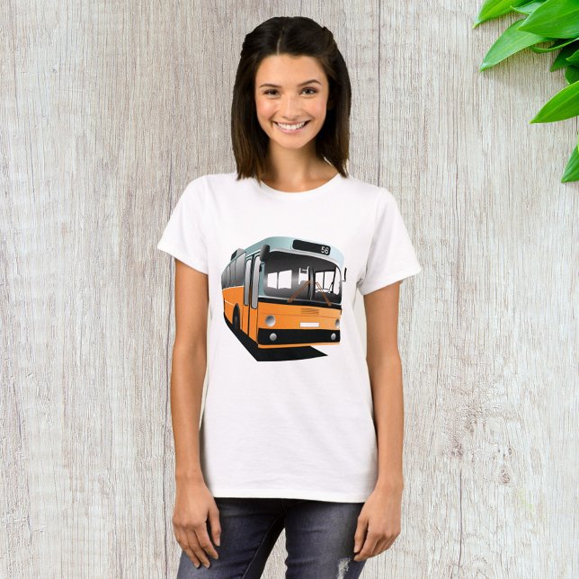 Orange Bus T-Shirt (Von Creator hochgeladen)