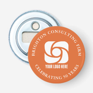 Orange Business Logo Benutzerdefinierte Geschäftsf Flaschenöffner