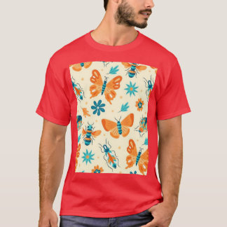 Orange Butterfly 19 T-Shirt