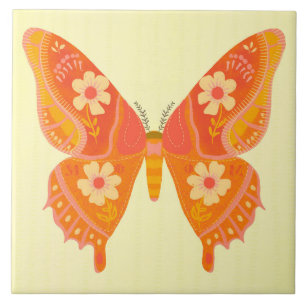 Orange Butterfly Keramik Küche Tile Fliese