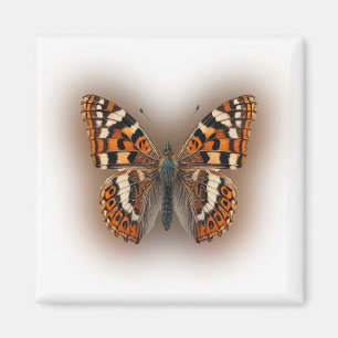 Orange Butterfly Magnet