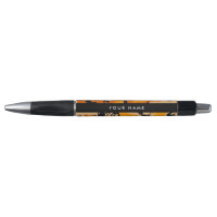 Orange Camouflage Ihr Name personalisieren
