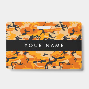 Orange Camouflage, Militär, Armee Ausweis