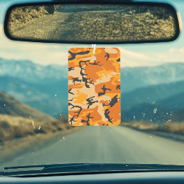 Orange Camouflage, Militär, Armee Autolufterfrischer