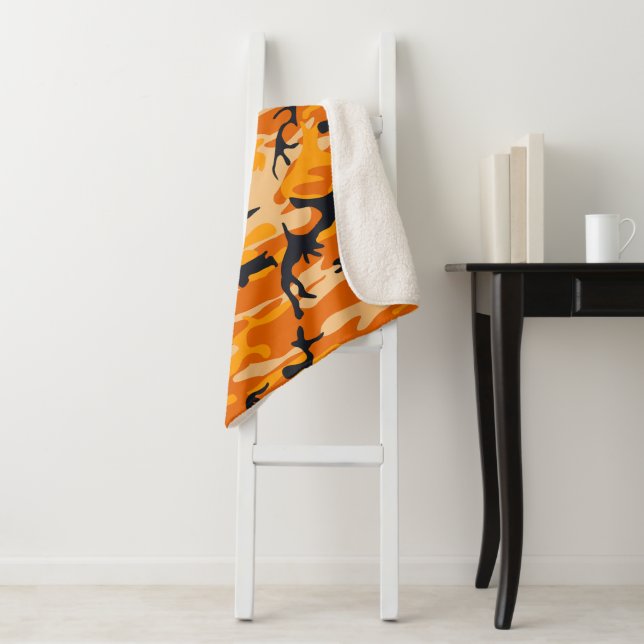Orange Camouflage, Militär, Armee Sherpadecke (Beispiel)