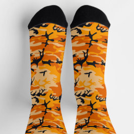 Orange Camouflage, Militär, Armee Socken