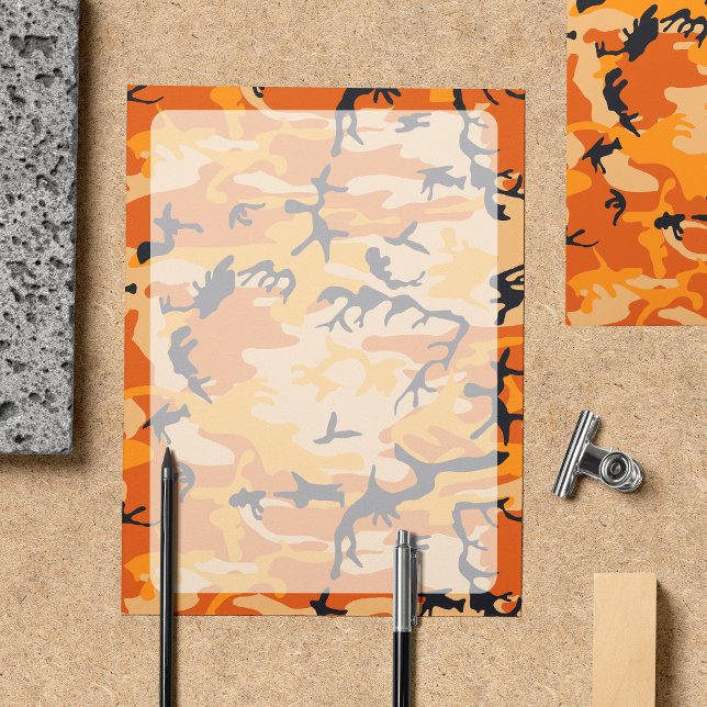 Orange Camouflage, Militär, Armeebriefe (Von Creator hochgeladen)