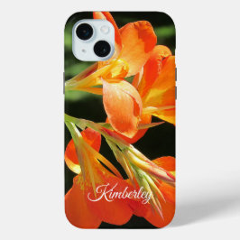 Orange Canna Lily Floral Case-Mate iPhone Case