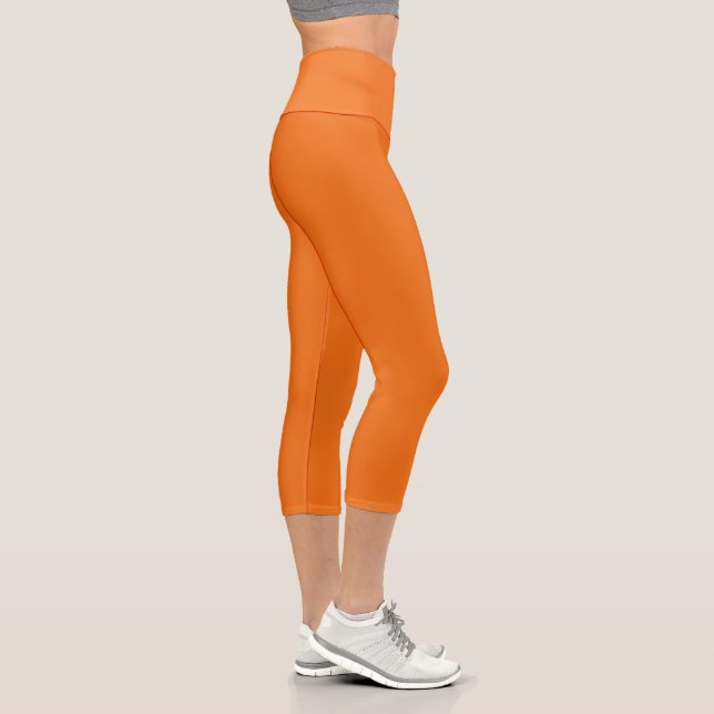 Orange Capri Leggings (Rechts)