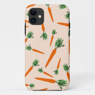 Orange Carrot Pattern Case-Mate iPhone Hülle