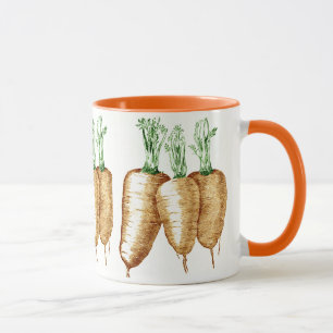 Orange Carrots Tasse