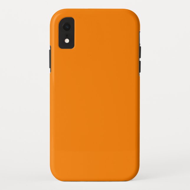Orange Case-Mate iPhone Hülle (Rückseite)