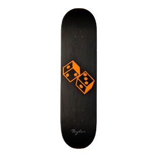 Orange Casino Skateboard