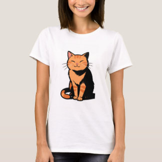 Orange Cat Frauen T - Shirt