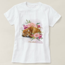 Orange Cat Mama Schönes Geschenk für ihren T - Shi T-Shirt