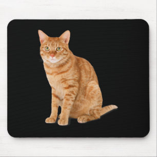 Orange Cat Tab Funny Cat Parody Cat Lover Gift Kit Mousepad