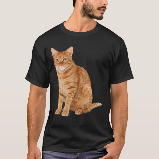 Orange Cat Tab Funny Cat Parody Cat Lover Gift Kit T-Shirt (Vorderseite)