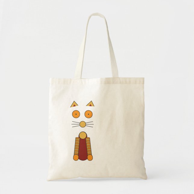 Orange CAT Tragetasche (Vorne)