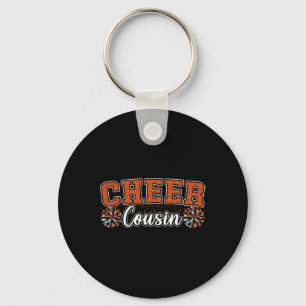 Orange Cheer Cousin Mein Lieblingscheerleader nenn Schlüsselanhänger