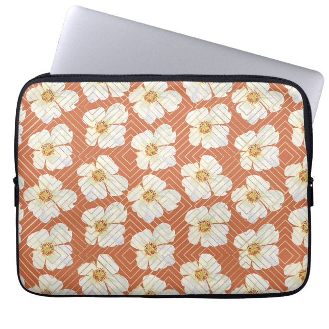 Orange Chicken Laptopschutzhülle (Vorderseite)