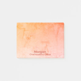 Orange, Chief Academic Officer Post-it Klebezettel