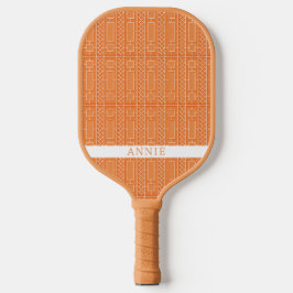 Orange Chinoisserie Personalisiert Pickleball Padd Pickleball Schläger