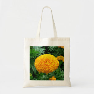 Orange Chrysanthemum Tragetasche