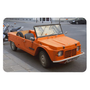 Orange Citroen Mehari Magnet