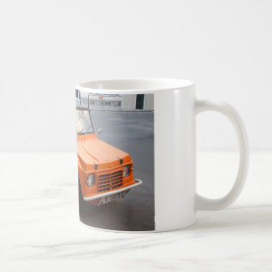 Orange Citroen Mehari Tasse