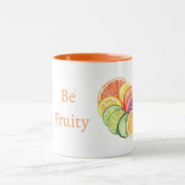 Orange Citrus Frucht Sei Fruchtig Tasse