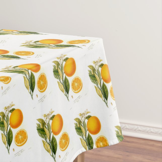 Orange – Citrus Tischdecke (Beispiel)