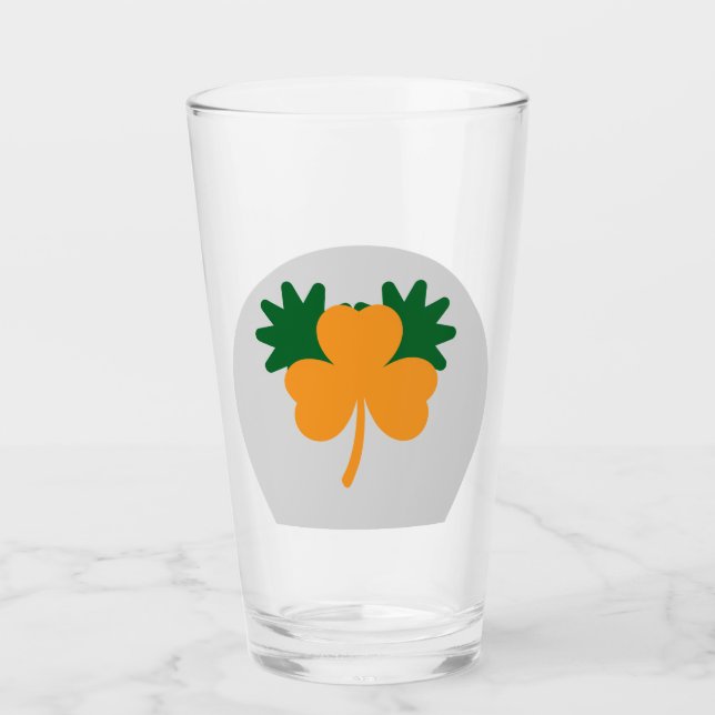 Orange Clover American Drink Glass Glas (Vorderseite)