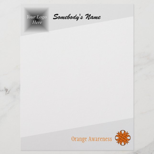 Orange Clover Ribbon von Kenneth Yoncich (Vorderseite)