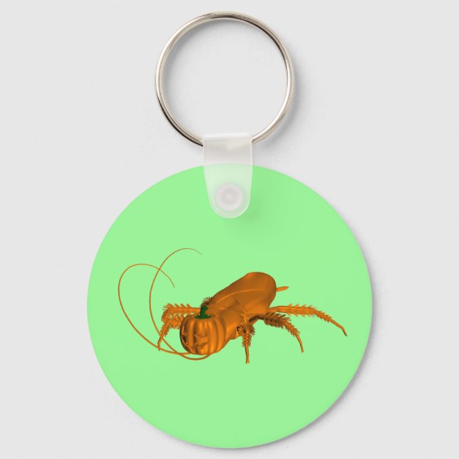 Orange Cockroach Schlüsselanhänger (Vorderseite)