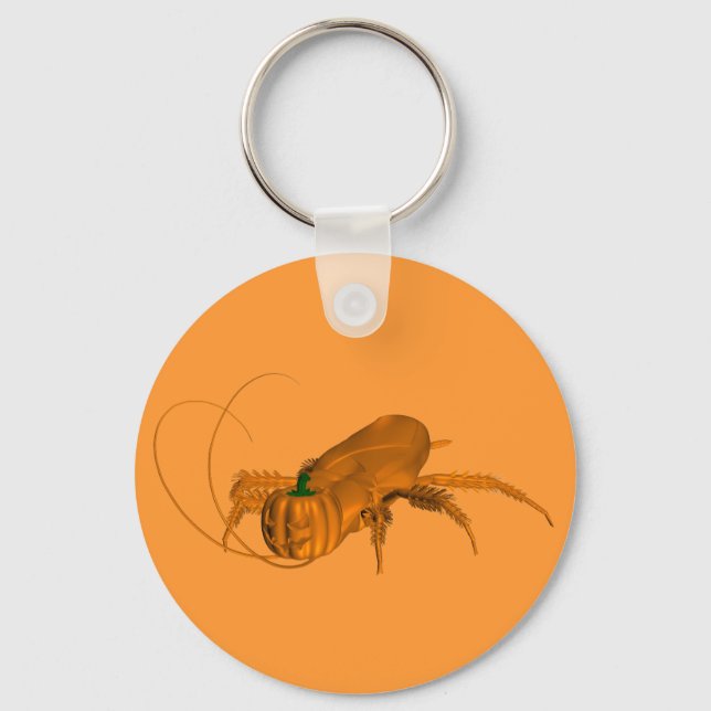 Orange Cockroach Schlüsselanhänger (Vorderseite)