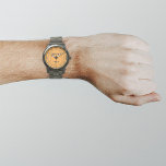 Orange Color Business Brand on Men Watch Armbanduhr<br><div class="desc">Ihr Firmenlogo auf orangefarbenem Hintergrund auf Männeruhr. Zubehör, das Sie in Ihre Werbeprodukte, Geschenke oder Geschenke an Ihre Kunden oder Kunden, um Ihr Geschäft zu werben oder Ihre Marke zu fördern. Anpassbare Uhr, mit der Sie Ihr Firmenlogo für Markenbewusstsein einsetzen können. Bitte Karo nach dem Hochladen Ihres Firmenlogos. Wenn Ihnen...</div>