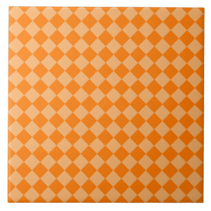 Orange Combination Diamond Pattern von STaylor Fliese