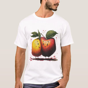 Orange Couple Frucht Liebe Herz - Special Moment D T-Shirt