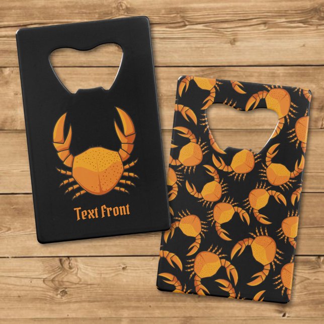 Orange Crab Geldbeutel Flaschenöffner (Von Creator hochgeladen)