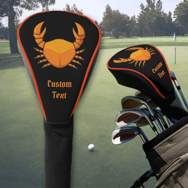 Orange Crab Golf Headcover (Von Creator hochgeladen)