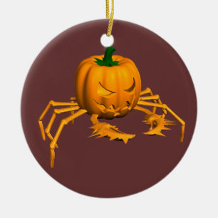 Orange Crab Keramik Ornament