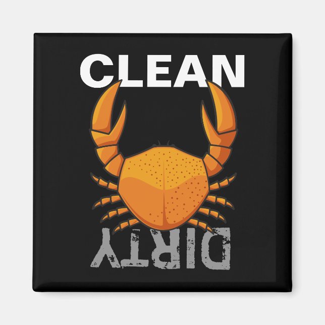 Orange Crab Magnet (Vorne)