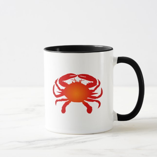 Orange Crab Tasse (Rechts)