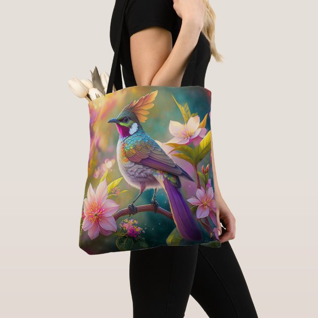 Orange Created Rainbow Jay Fantasy Bird (Von Nahem)
