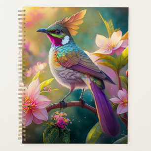 Orange Created Rainbow Jay Fantasy Bird Planer