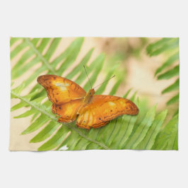Orange Cruiser Schmetterling Geschirrtuch