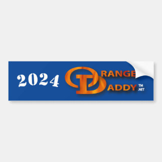 Orange Daddy 2024 Autoaufkleber