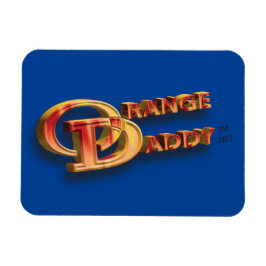 Orange Daddy 3D Magnet