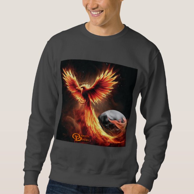 Orange Daddy + Phoenix Rising Sweatshirt (Vorderseite)