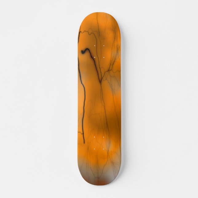 Orange Deck Skateboard (Vorne)